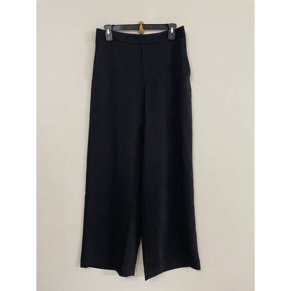 Madewell Womens Pull-On Straight Pants in Crepe Black NWT $108 Size XL - Picture 10 of 15